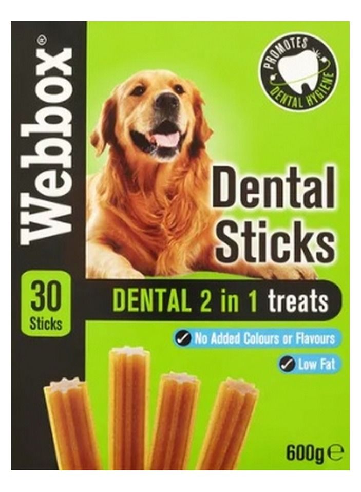 2 In 1 Dental Sticks Dog Chew Treats 600g