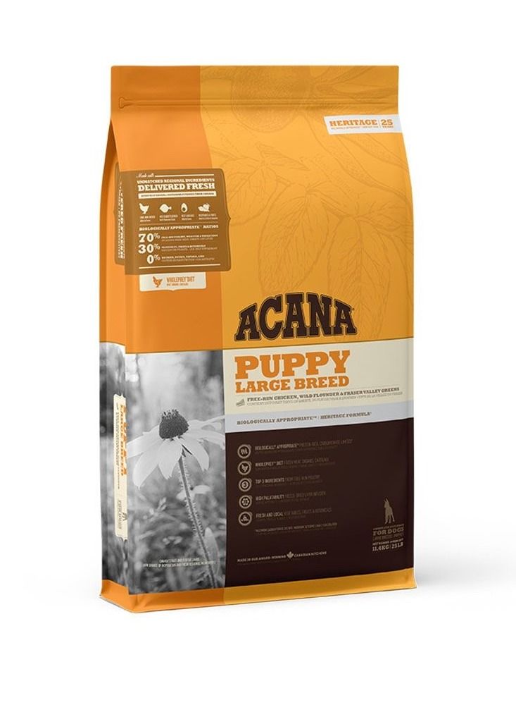 Acana Puppy Large Breed Dog Dry Food 11.4kg