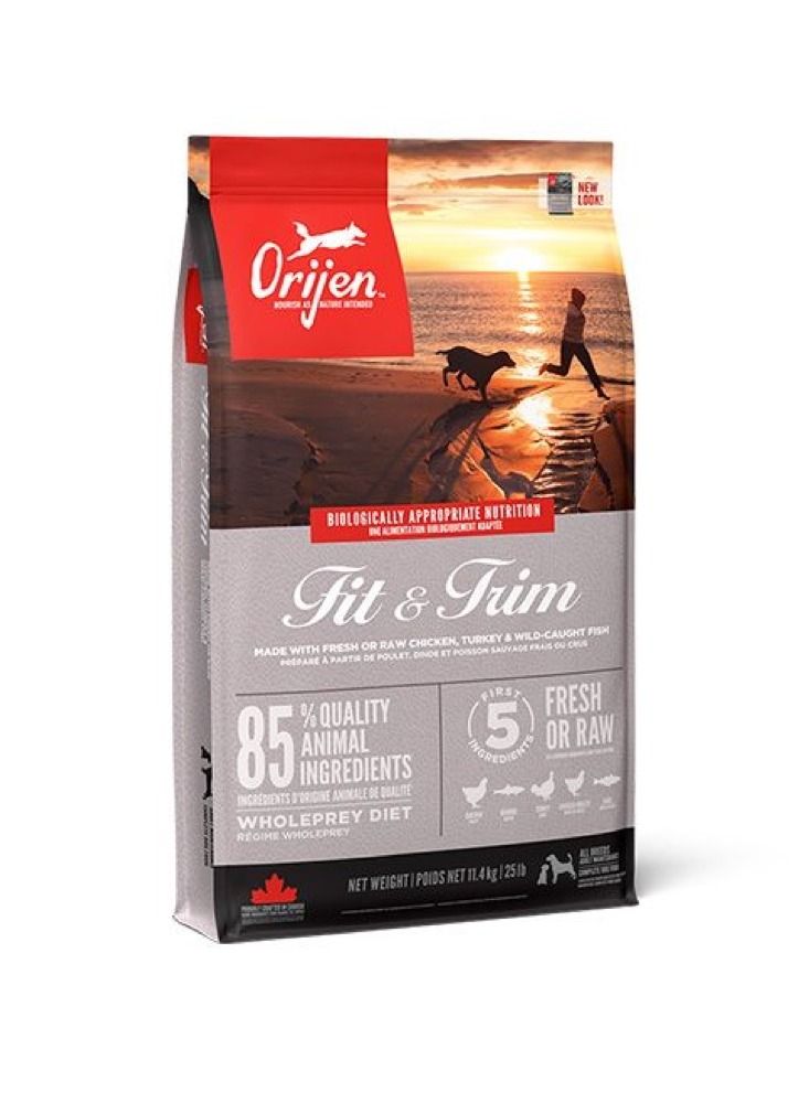 Orijen Fit & Trim Dog Dry Food 11.4kg