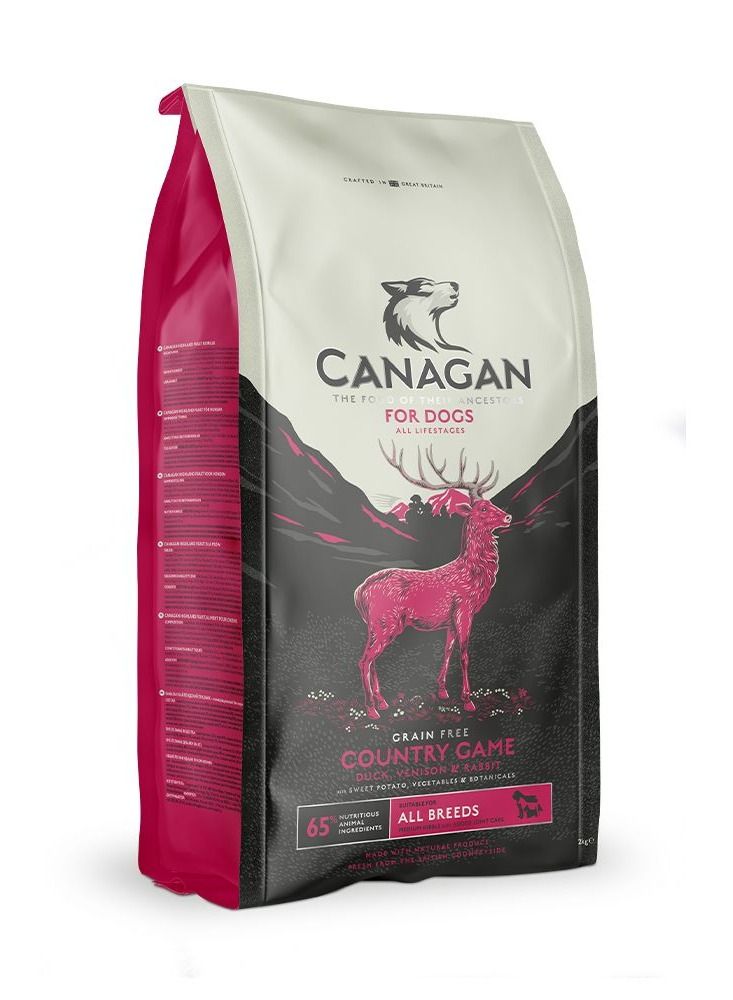 Canagan Country Game for All Breeds Dogs 12Kg
