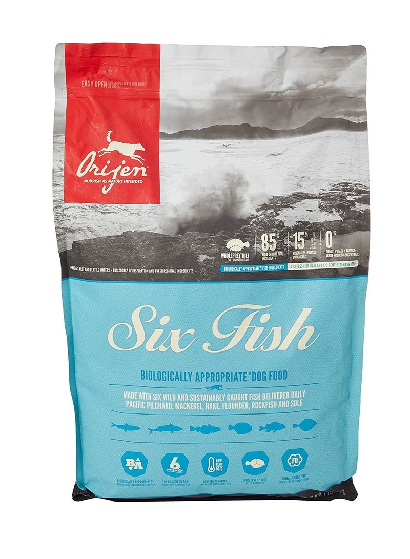 Orijen Six Fish Dog Dry Food 6Kg