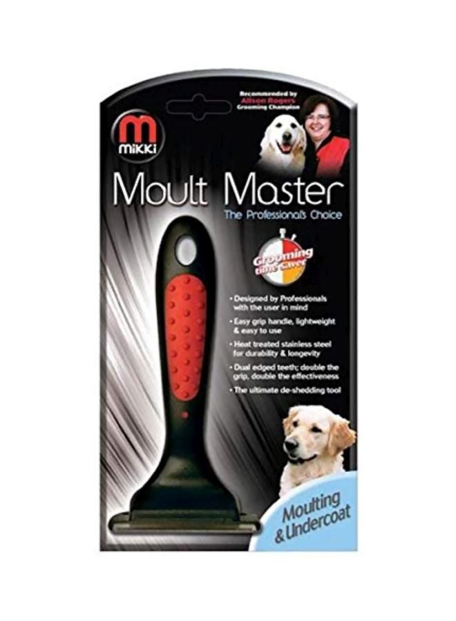 Moult Master Black/Red 4.5cm