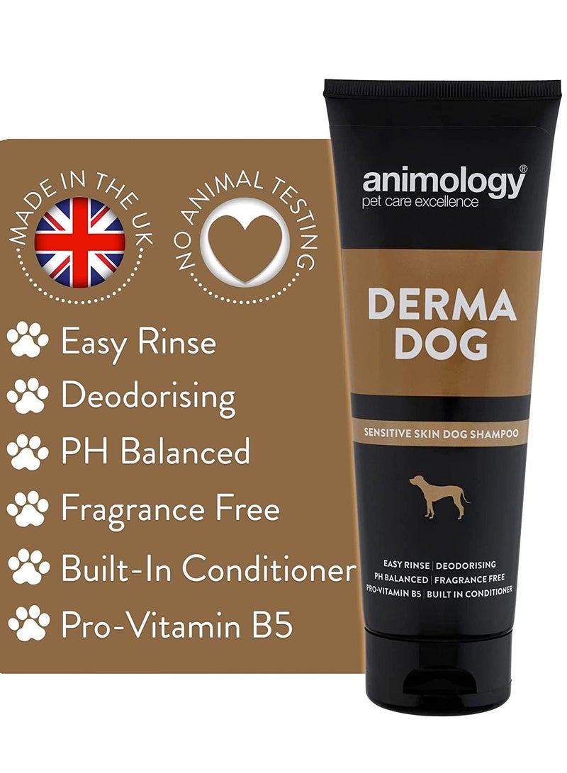 Animology Derma Dog Sensitive Skin Dog Shampoo 250ml