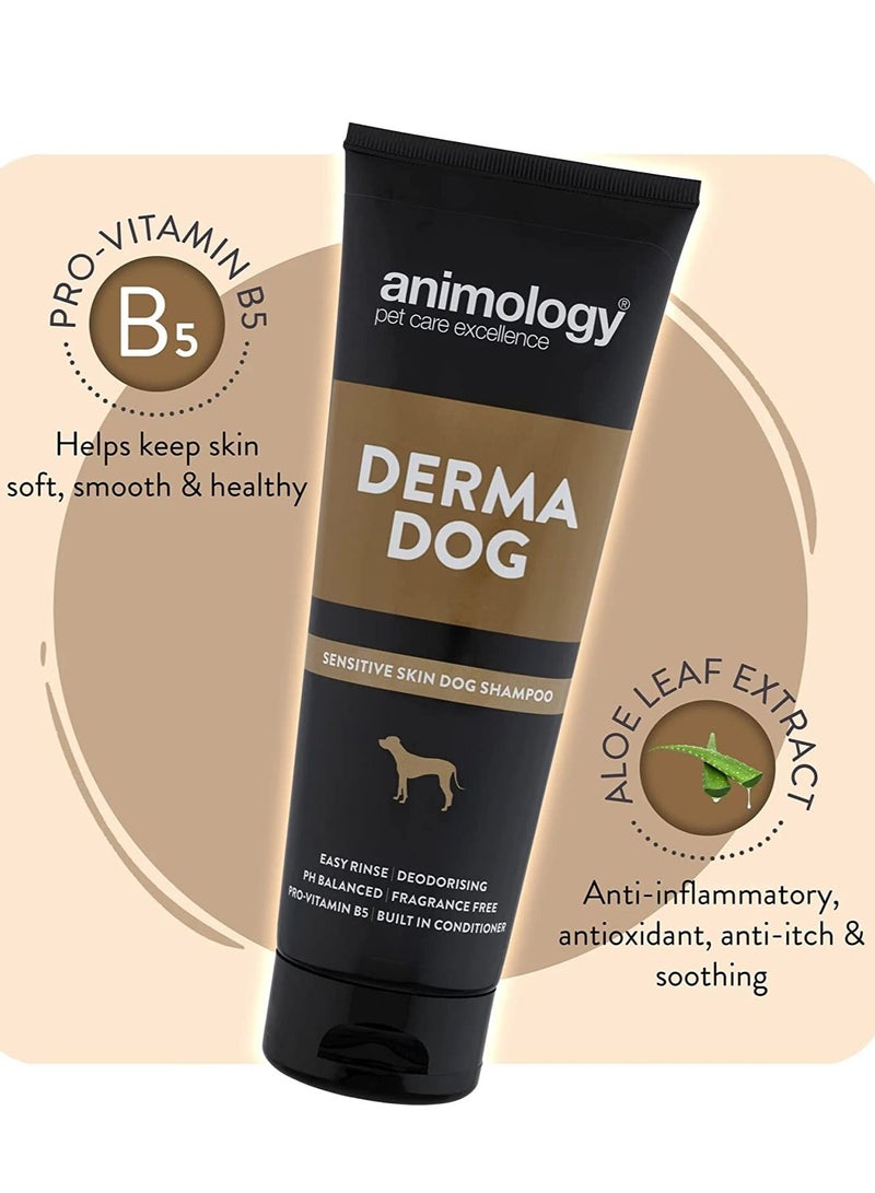 Animology Derma Dog Sensitive Skin Dog Shampoo 250ml