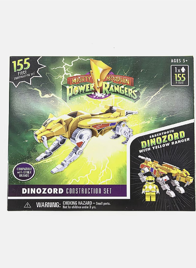 Hasbro Power Rangers Dinozord Sabertooth Construction Set