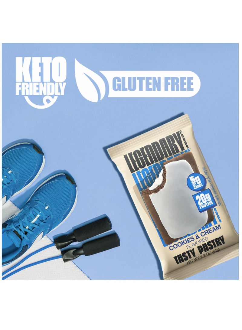 Tasty Pastry 61g Cookies & Cream ( 1x10 )