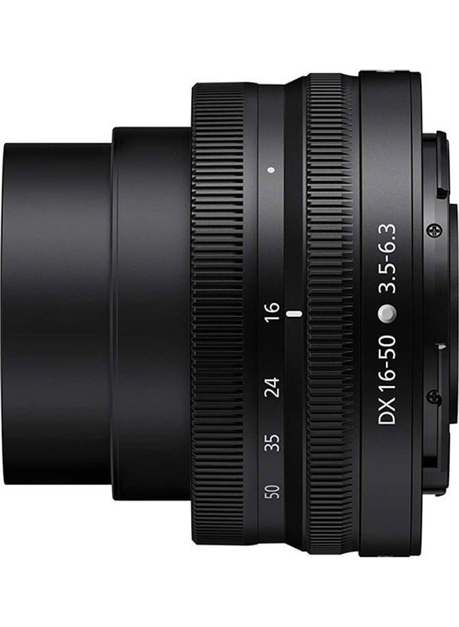 Nikkor Z Dx 16-50Mm F/3.5-6.3 Vr Ultra-Compact Zoom Lens With Image Stabilization For  Mirrorless Cameras Black