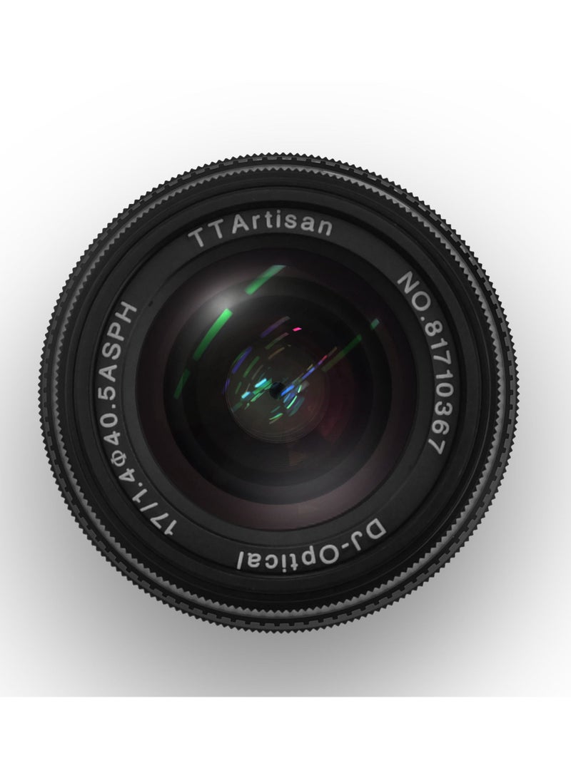 TTArtisan 17mm f/1.4 Lens for FUJIFILM X (Black)