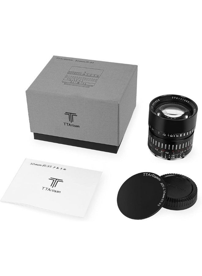 TTArtisan 50mm f/0.95 APS-C Lens for Sony E