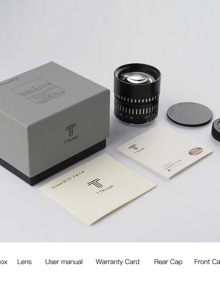 TTArtisan 50mm f/0.95 APS-C Lens for FUJIFILM X