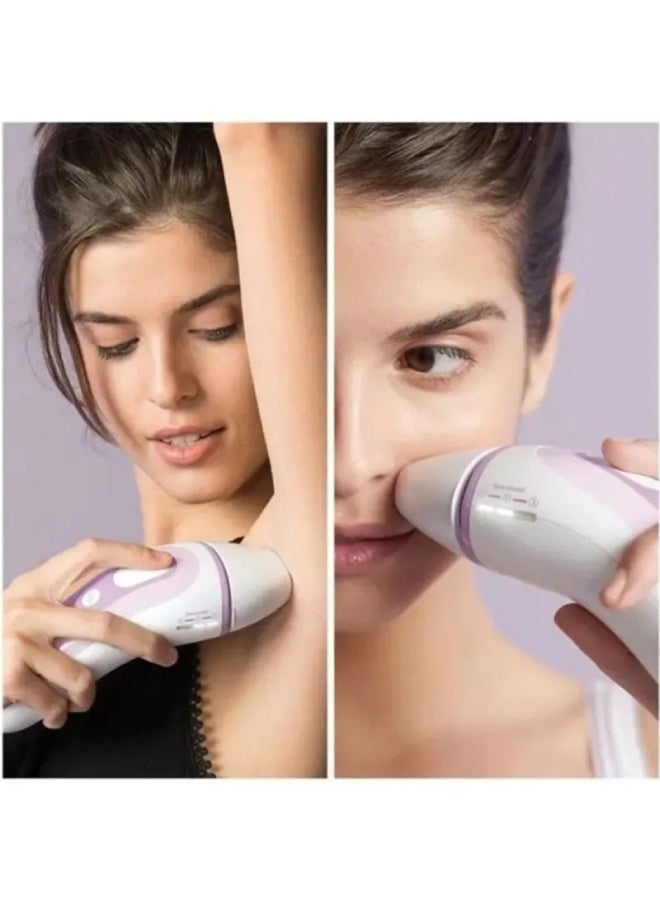 Silk-Expert Pro 3  IPL 3011 laser Epilator For Women With Venus Shaver And Luxurious Bag White/Purple 500grams