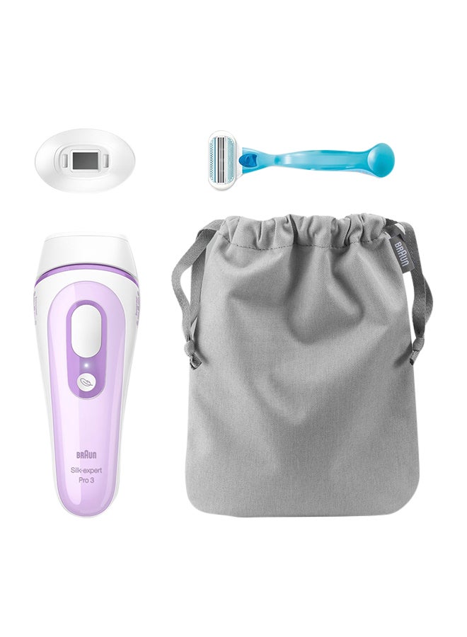 Silk expert Pro 3 PL3111 Latest Generation IPL, Permanent Hair Removal, White&Lilac White/Lilac