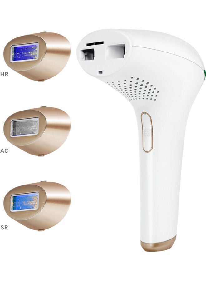 3 IN 1 IPL Hair Removal Device White/Gold