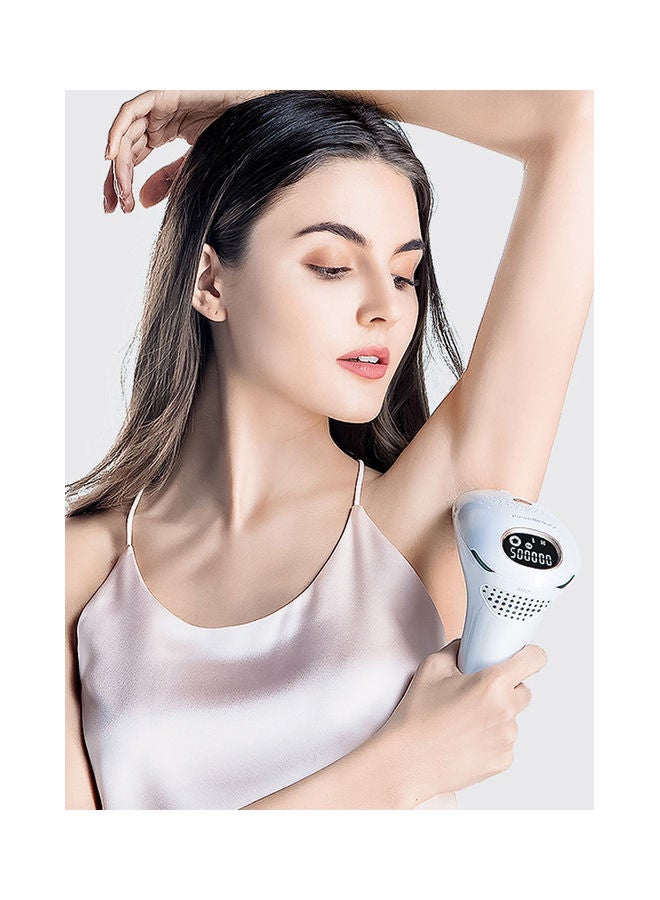 Home IPL Laser Hair Removal Device Golden/White