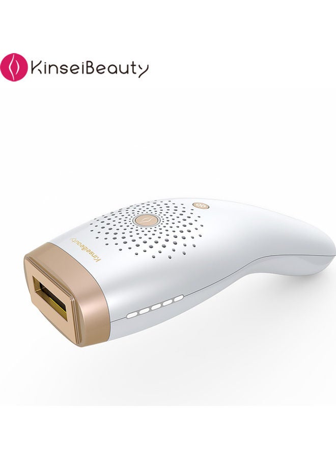 Unique Ice Compress Hair Removal Device Replaceable Lamp Gold