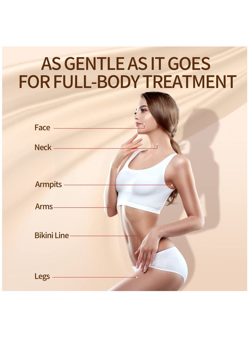 IPL Hair Removal for Women and Men, Laser Permanent 3-In-1 Face Leg Arm Back Whole Body Hair Remover, 999,900 Flashes FDA Cleared Home Use Device