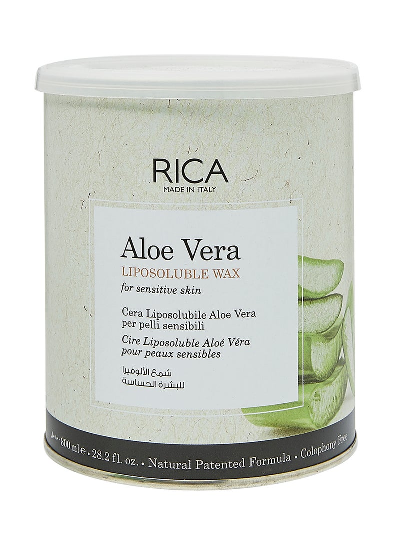 Liposoluble Aloe Vera Wax For Sensitive Skin 800ml