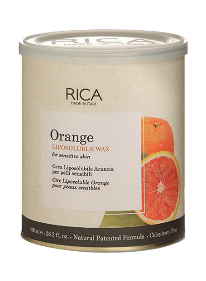 Orange Liposoluble Wax 800ml