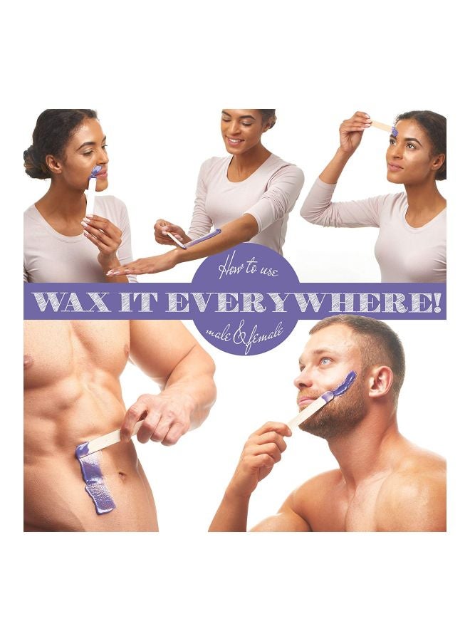 Pro-Wax 100 Wax Warmer Hair Removal Kit White/Blue 500ml