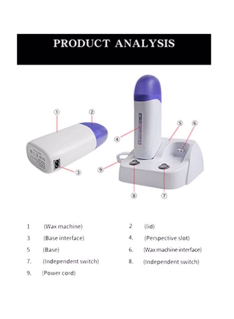 Globalstar Depilatory Double Wax Heater With Base WW-1031