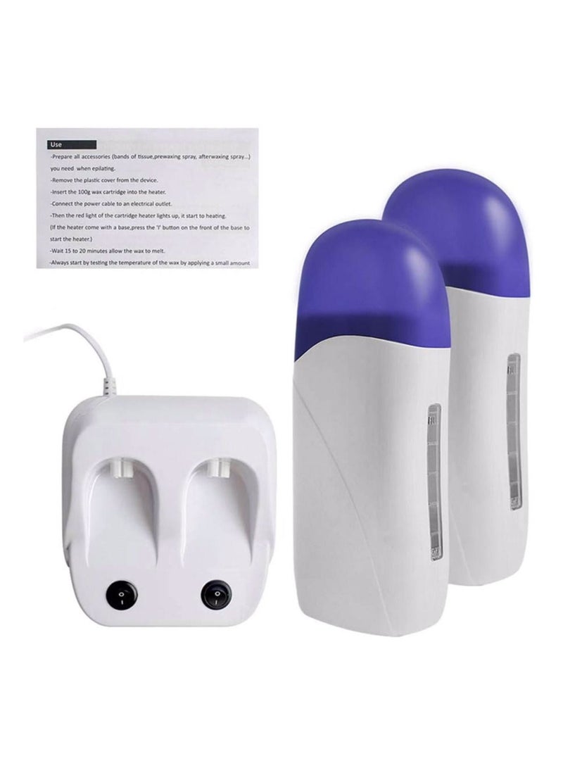 Globalstar Depilatory Double Wax Heater With Base WW-1031