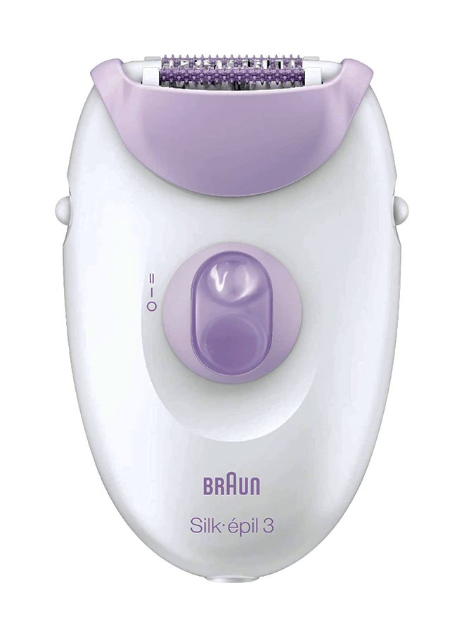 Silk-Epil 3 3170 Epilator Purple/White