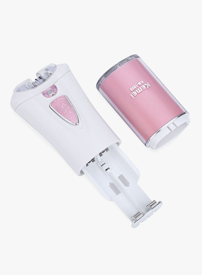 Electric Epilator White/Pink