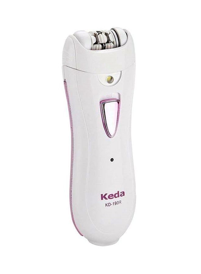 Rechargeable Hair Remover Epilator White