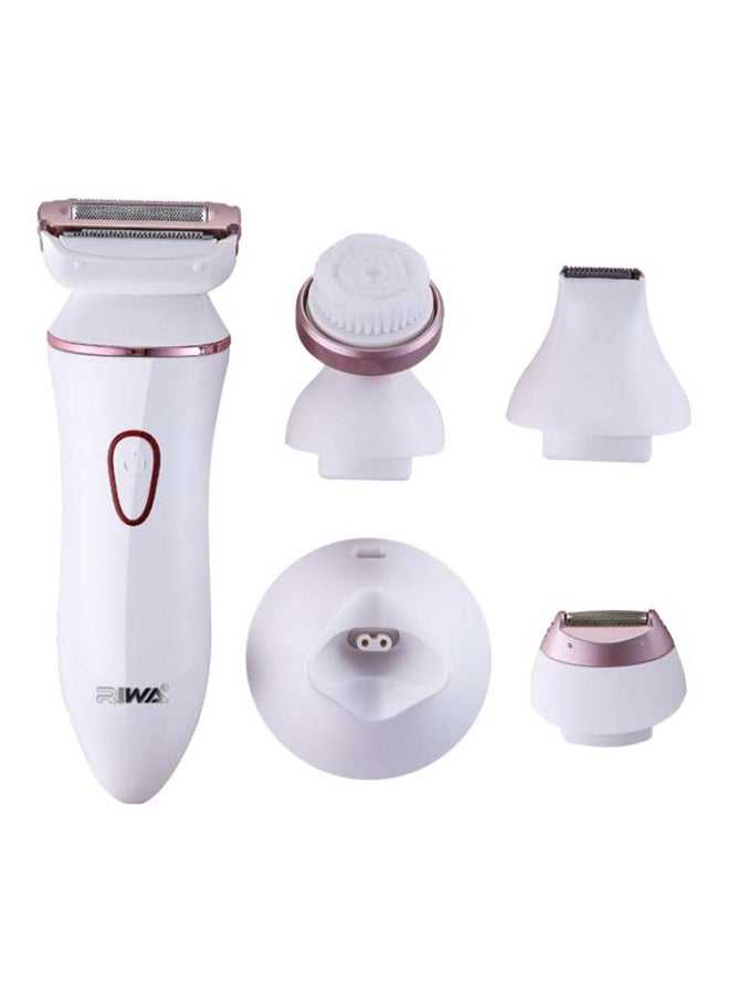 4-In-1 Rechargeable Electric Epilator White