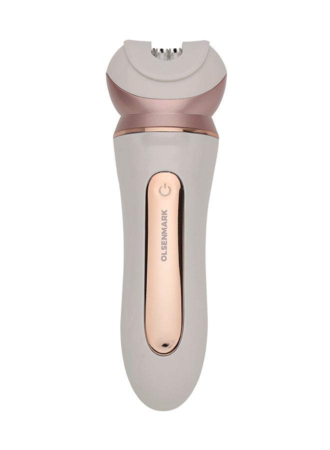 5-In-1 Rechargeable Lady Epilator Set, Lady shaver White/Gold