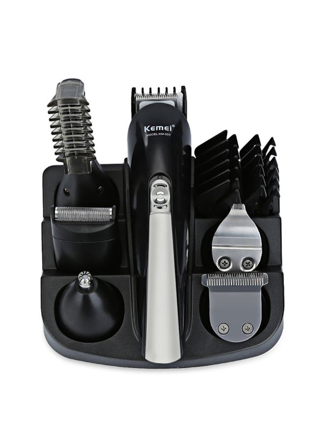 11-In-1 Multifunction Hair Clipper Black 16x4.2cm