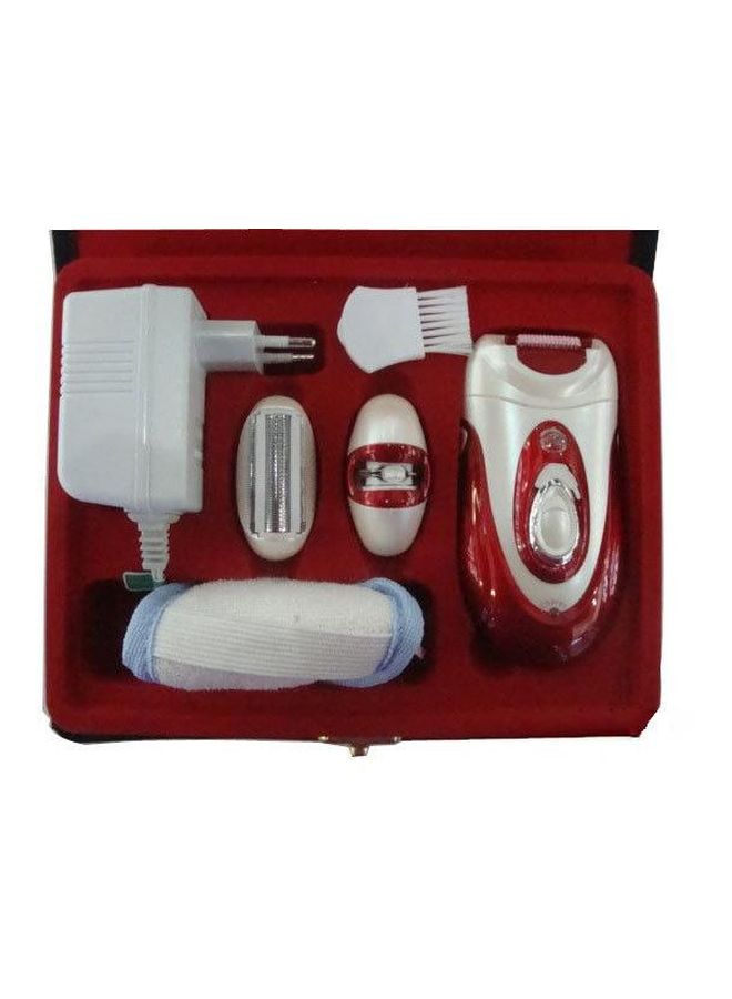 Rechargeable Dry Epilator White/Red/Blue