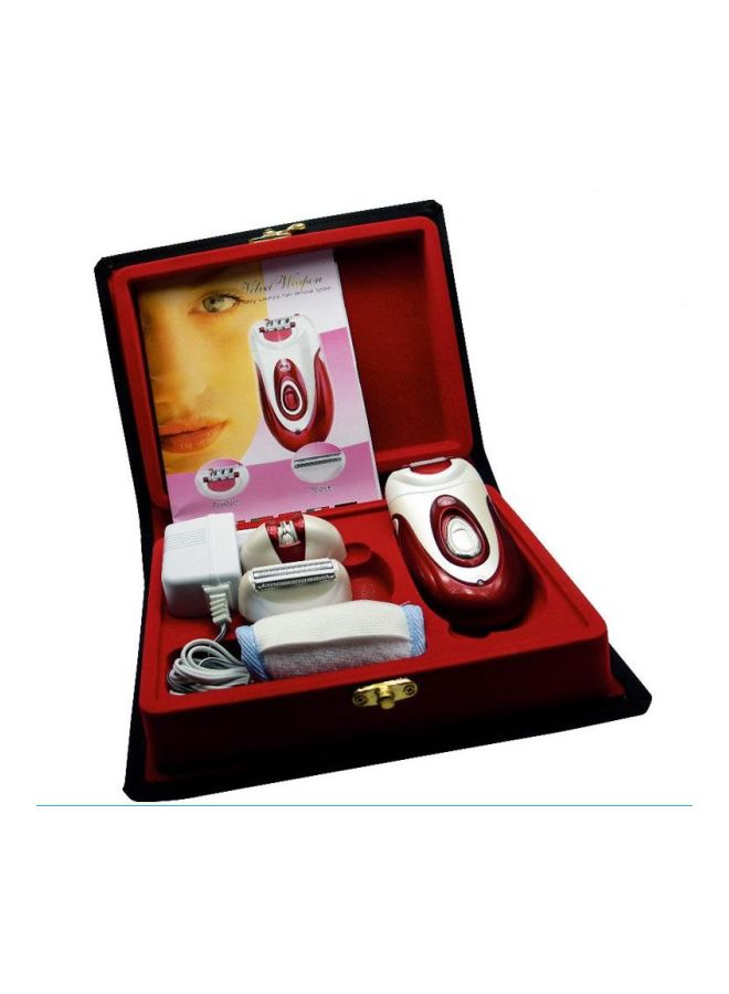 Rechargeable Dry Epilator White/Red/Blue