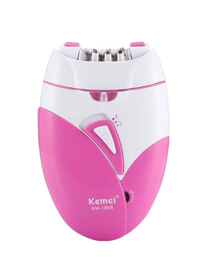 Km-189A Electric Hair Removal Machine Pink/White One Size