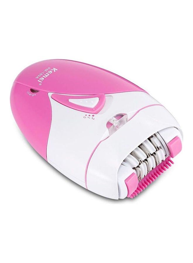 KM-189A Hair Removal Epilator Pink/White