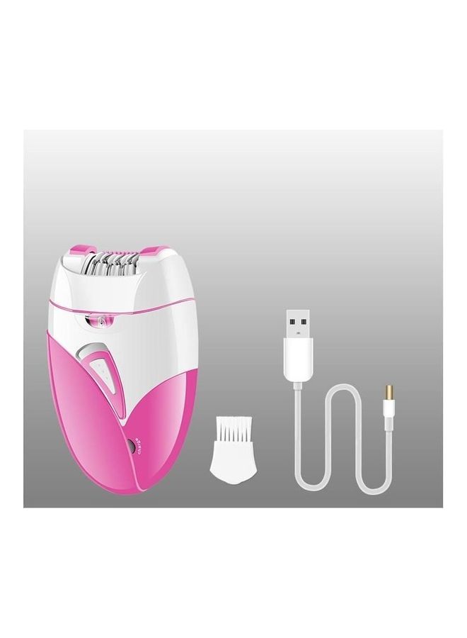 KM-189A Hair Removal Epilator Pink/White