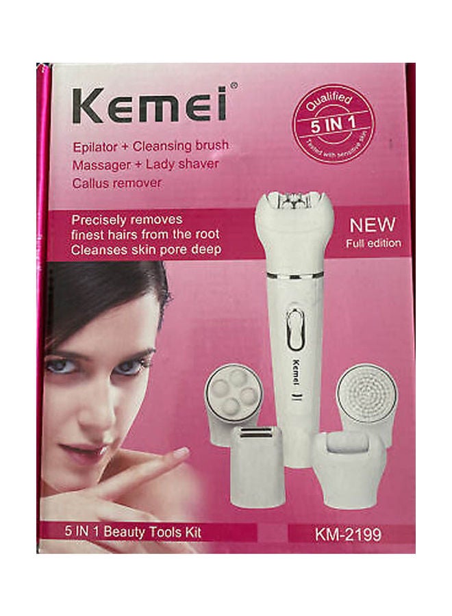 Wet And Dry Epilators White