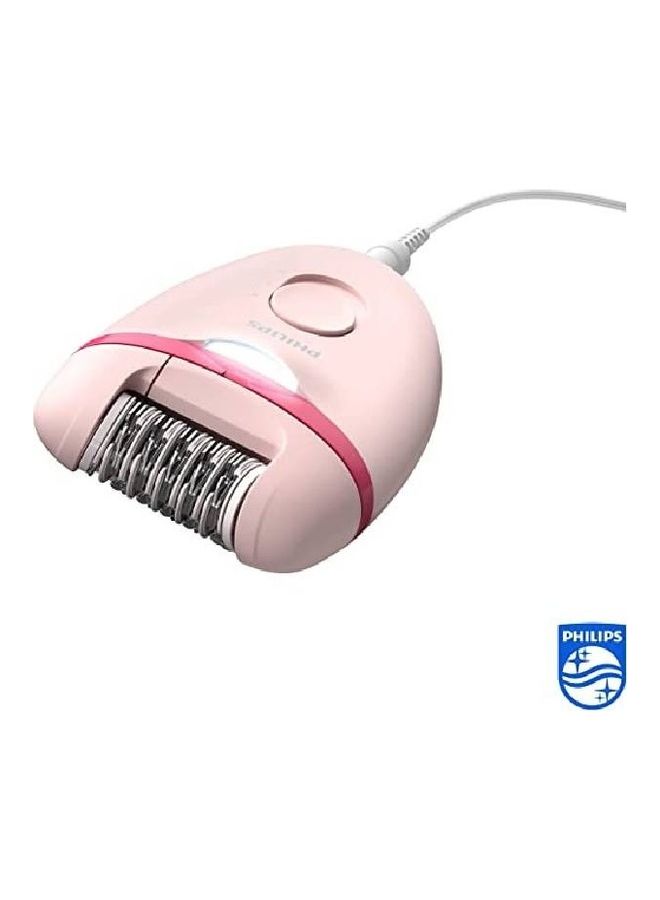 Satinelle Essential Corded Epilator With 5 Attachments Pink