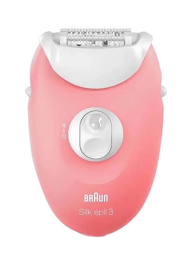 Silk-épil 3 SE 3440 Epilator Light Pink/White