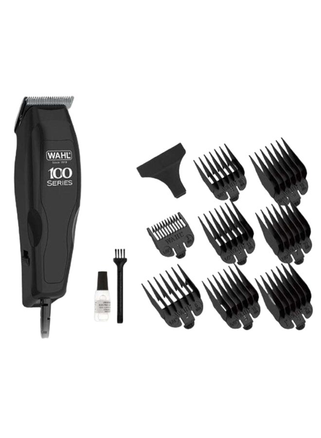 Home Pro 100 Hair Clipper Kit Black/Clear