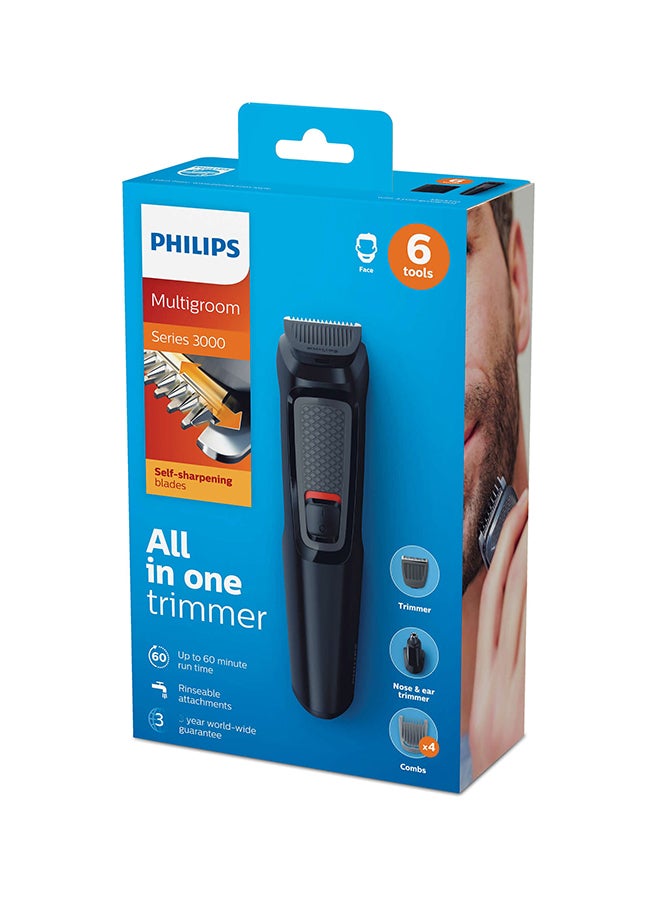 6 in 1 All in One Series 3000 Trimmer MG3710/15 Black