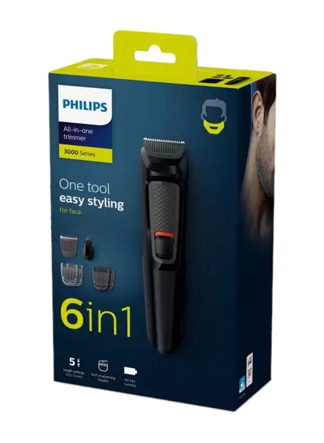 6 in 1 All in One Series 3000 Trimmer MG3710/15 Black