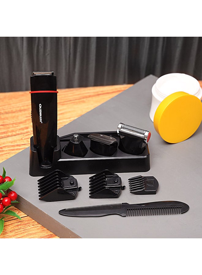 7-In-1 Rechargeable Trimmer Black 500grams