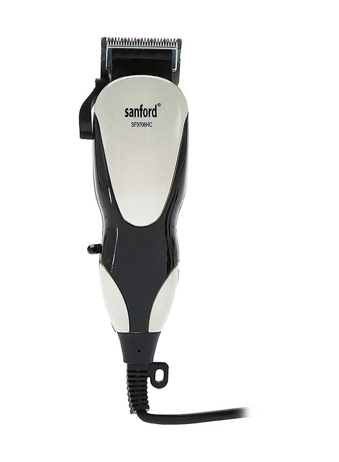 Rechargeable Hair Trimmer Black/White