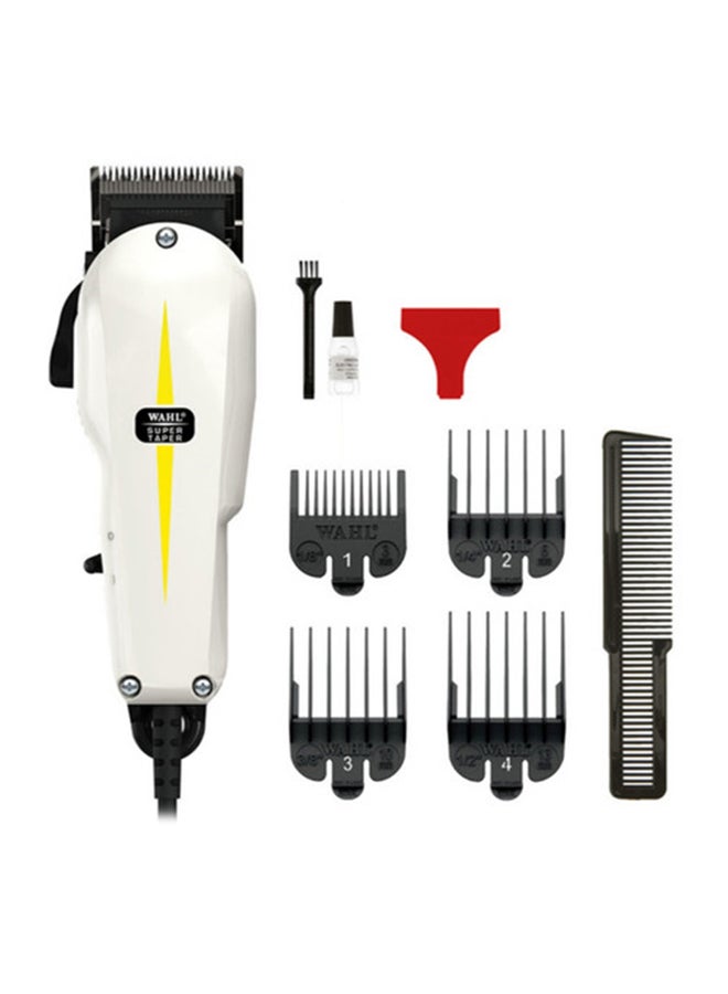 Corded Super Taper Hair Clipper Black/White/Yellow 8.1x19.8x25.4cm