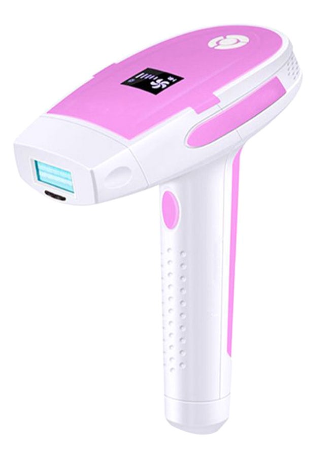 2-In-1 Electric Hair Removal Device Pink/White