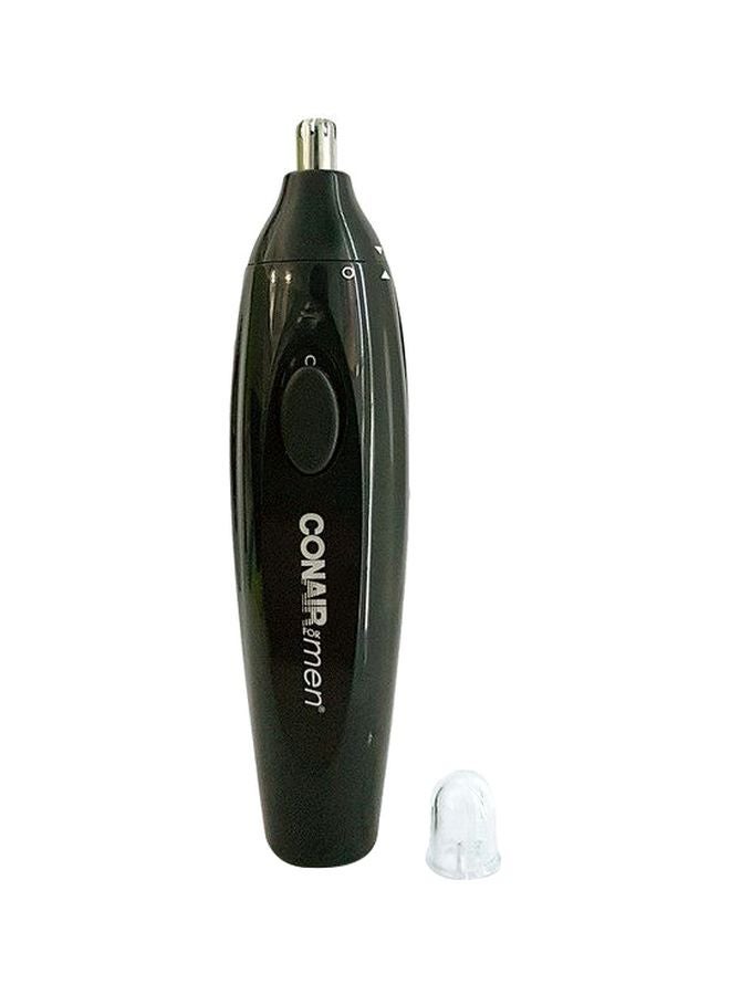 Deluxe Nose Hair Trimmer With Cap Black