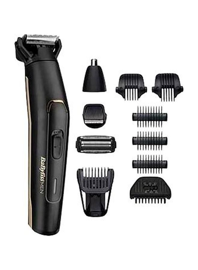 Carbon Titanium Multi Trimmer Kit Advanced Carbon Titanium Blade For Long-Lasting Cordless Multi Trimmer And 70 Minute Run Time 8 Hour Full Charge With Waterproof Design - MT860SDE, Black Black