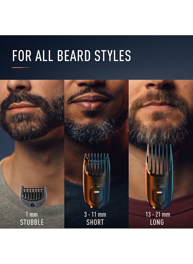 King C Beard Trimmer Kit With Lifetime Sharp Blades And 3 Interchangeable Combs