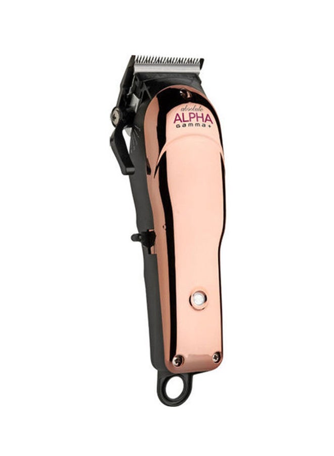 Absolute Alpha Cordless Professional Clipper Gold/Black